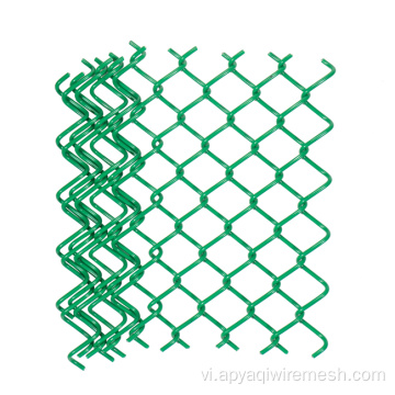 PVC Lớp dây kim cương phủ PVC Hàng rào liên kết